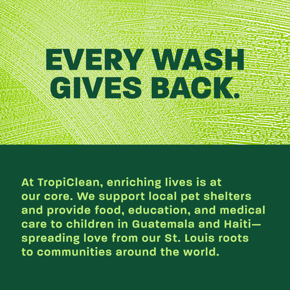 Every wash gives back.
