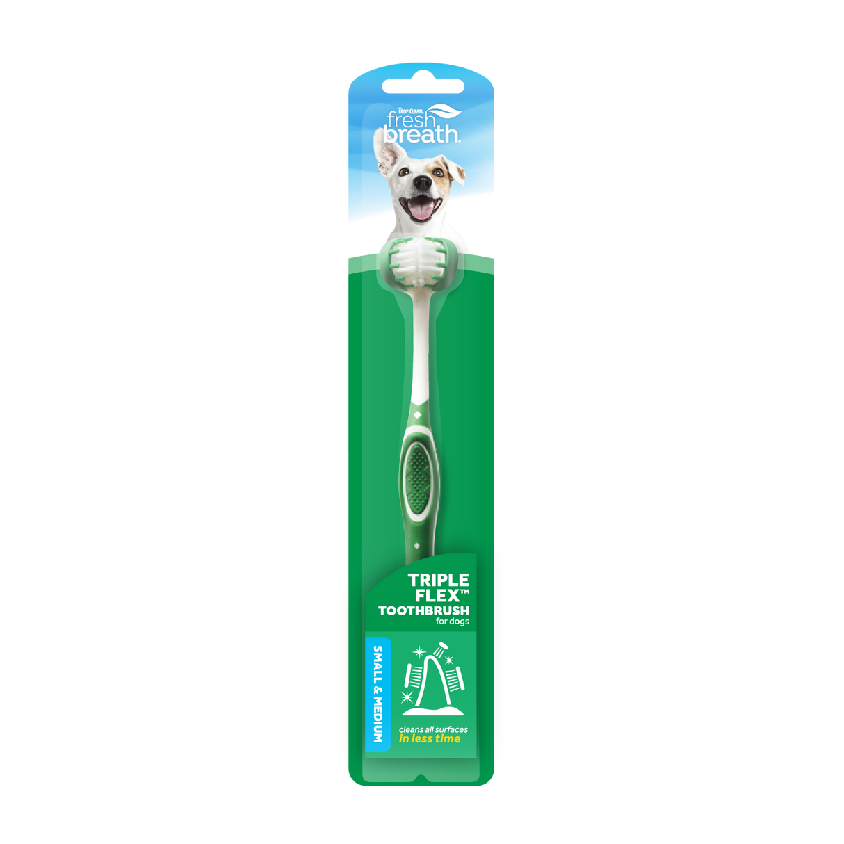 TropiClean Fresh Breath Dog Toothbrushes