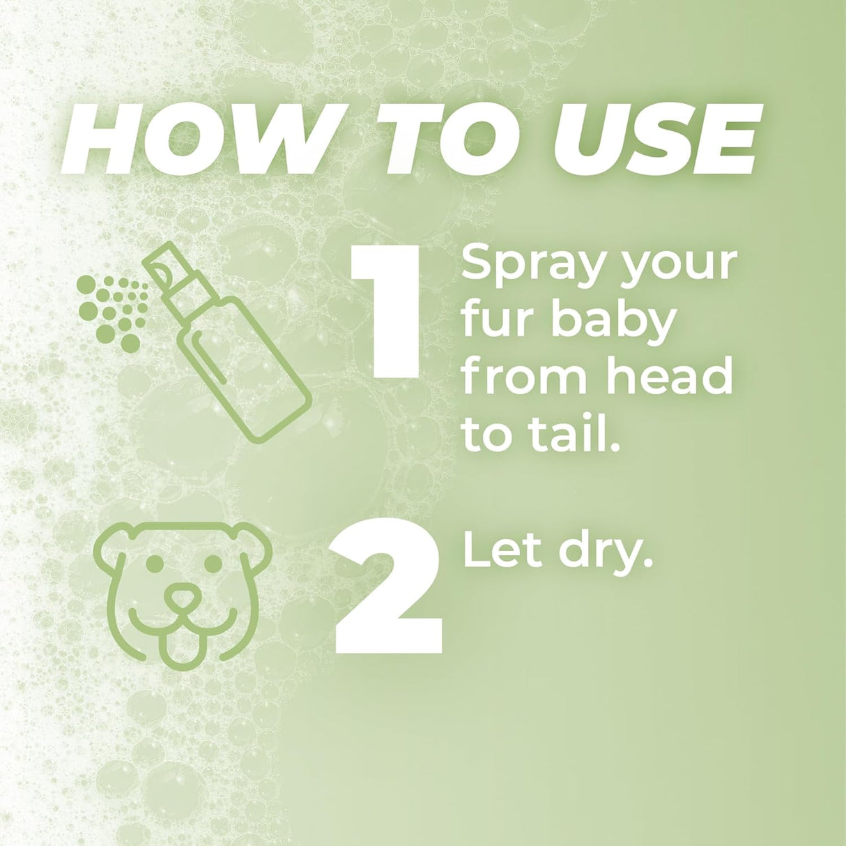 TropiClean PURE Sweet Meadow Deodorizing Plant-Based Pet Spray. Instructions.
