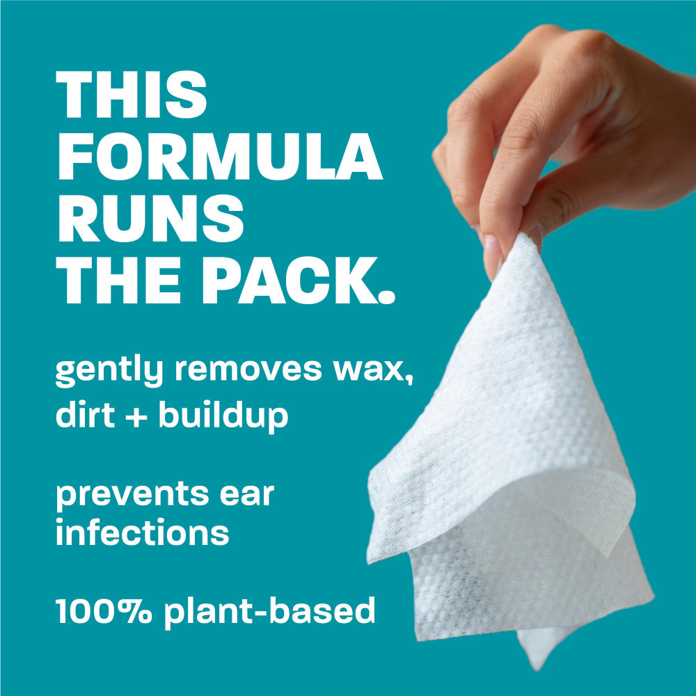 TropiClean Cleansing Ear Wipes, 50ct - 4 Pack