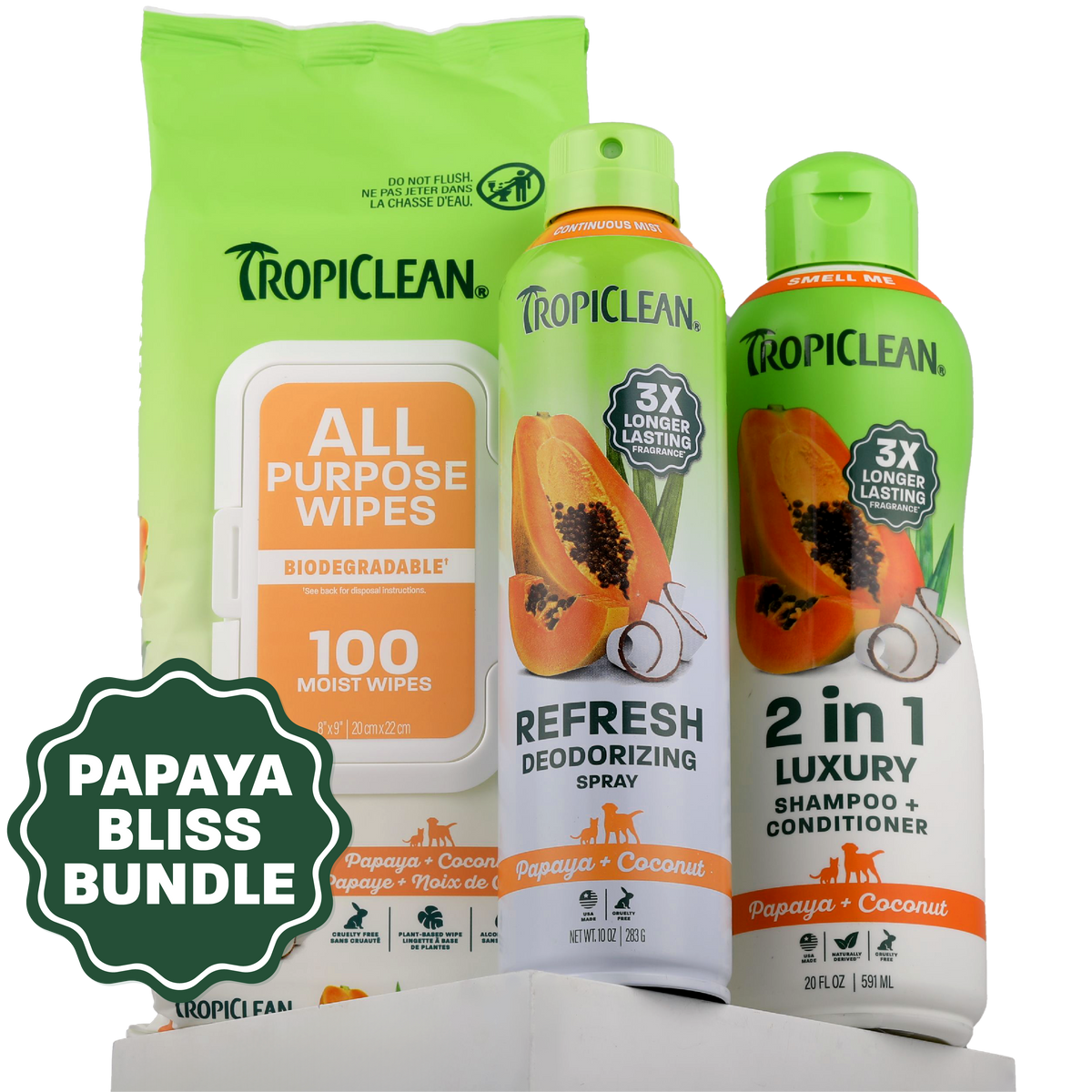 Wild Orchid & Papaya Seed Grooming Set