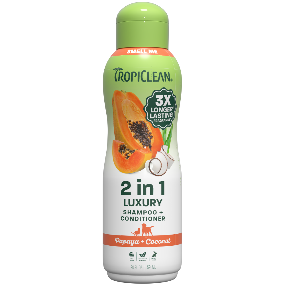 TROPICLEAN Papaya & Coconut Shampoo