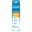 HomeVet Medicated Hot Spot Cream for Dogs by TropiClean, image of box front.