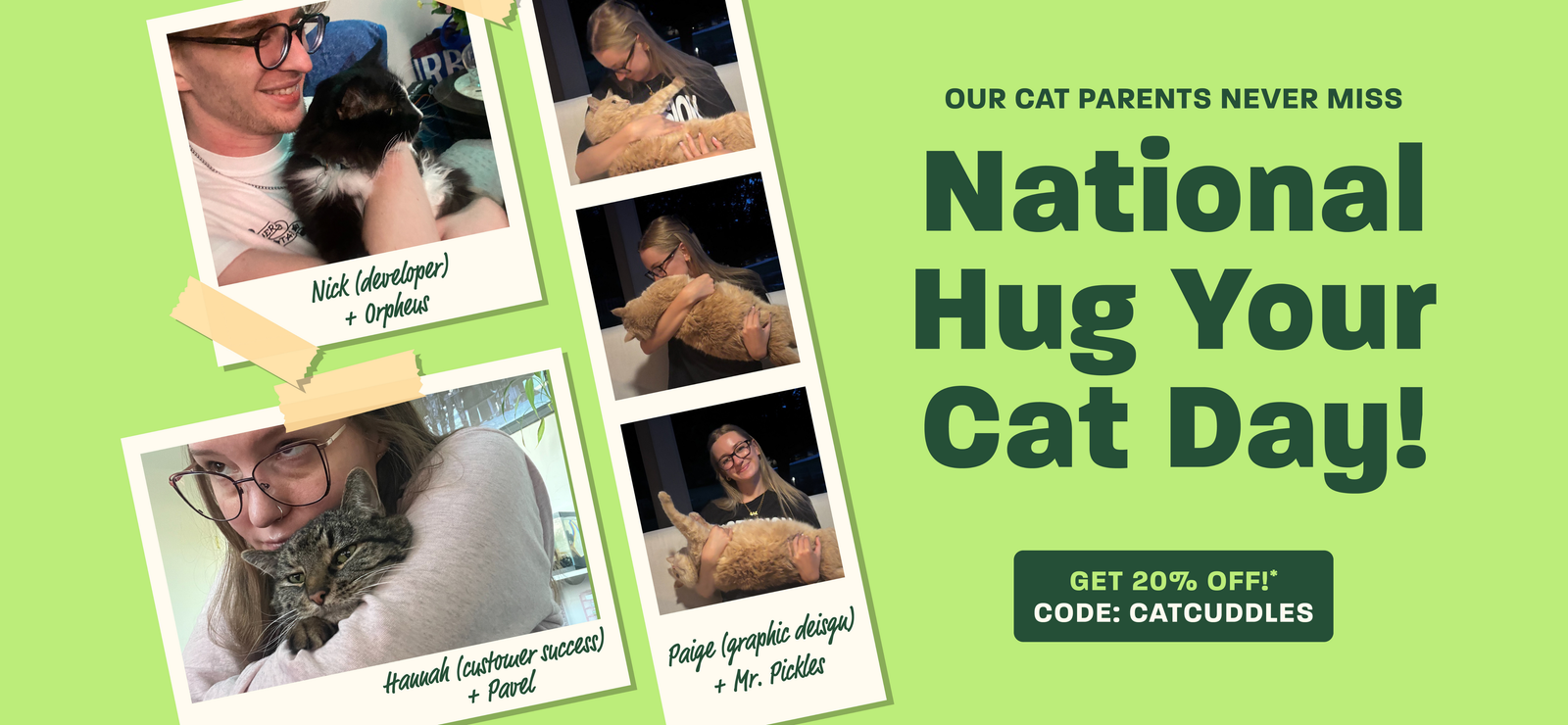 National Hug Your Cat Day: Get Your Cat Hug-Ready with TropiClean
