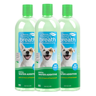TropiClean Fresh Breath Oral Care Water Additive for Pets