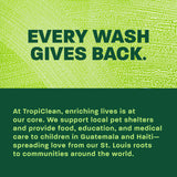Every wash gives back.
