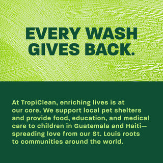 Every wash gives back.