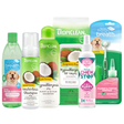 TropiClean Puppy Grooming Starter 6 Kit with Puppy Oral Care, Puppy Shampoos, Puppy Wipes, and Puppy Chew Stop Behavior Control.