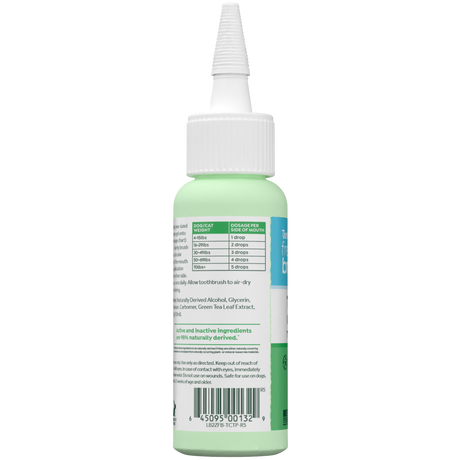 TropiClean Fresh Breath Dental & Oral Care Brushing Gel for Pets