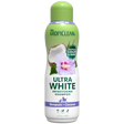 Tropiclean Ultra White Brightening Shampoo bottle on a white background