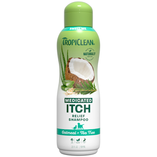 TropiClean Medicated Itch Shampoo bottle front