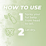 TropiClean PURE Sweet Meadow Deodorizing Plant-Based Pet Spray. Instructions.