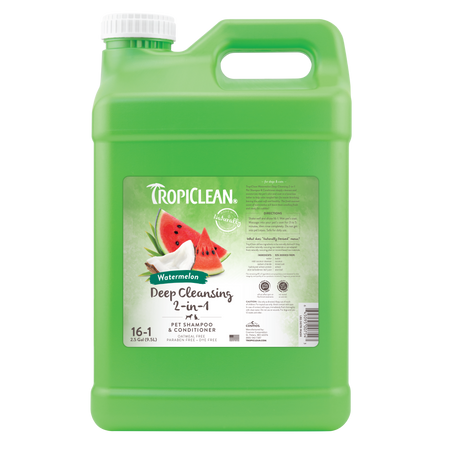 TropiClean Watermelon 2-in-1 shampoo 2.5 gallon