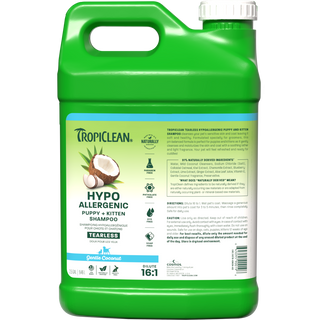 TropiClean hypoallergenic shampoo 2.5 gallon front