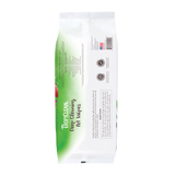 TropiClean Berry & Coconut Deep Cleaning Pet Wipes, back of 100ct package