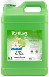 TropiClean Lime & Cocoa Butter Shed Control Conditioner for Pets, image of 2.5gal container