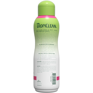 TropiClean Doodle curly coat shampoo back