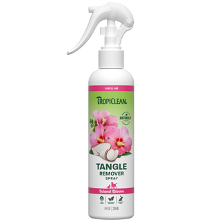TropiClean Island Bloom Tangle Remover Pet Spray, 8oz