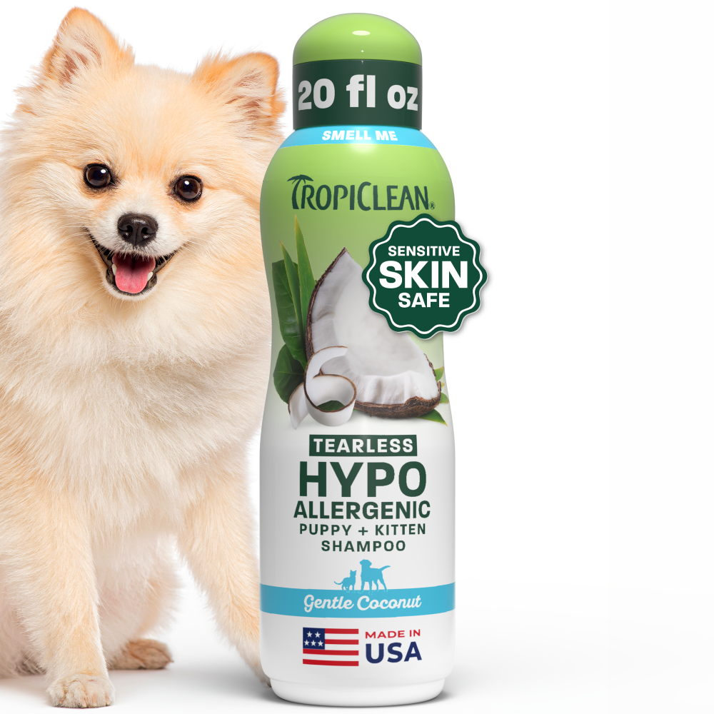 Coconut Hypoallergenic Tearless Shampoo for Puppies & Kittens