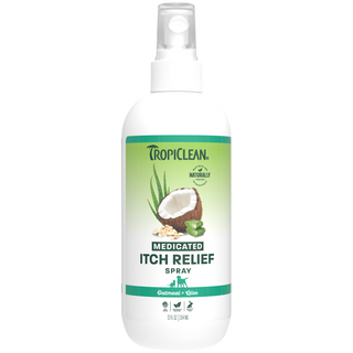 TropiClean Aloe + Oatmeal Itch Relief Spray, 12oz