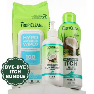 TropiClean Oatmeal & Medicated Itch Variety Pack, 3 Piece