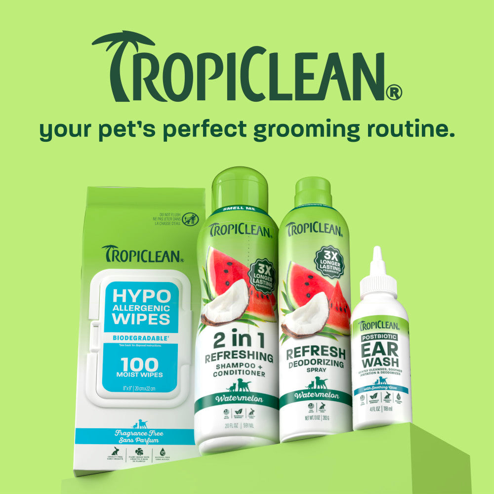 TropiClean Watermelon Deodorizing Pet Spray, 10oz