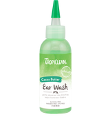 TropiClean Alcohol-Free Ear Wash for Dogs & Cats, front of 4oz bottle