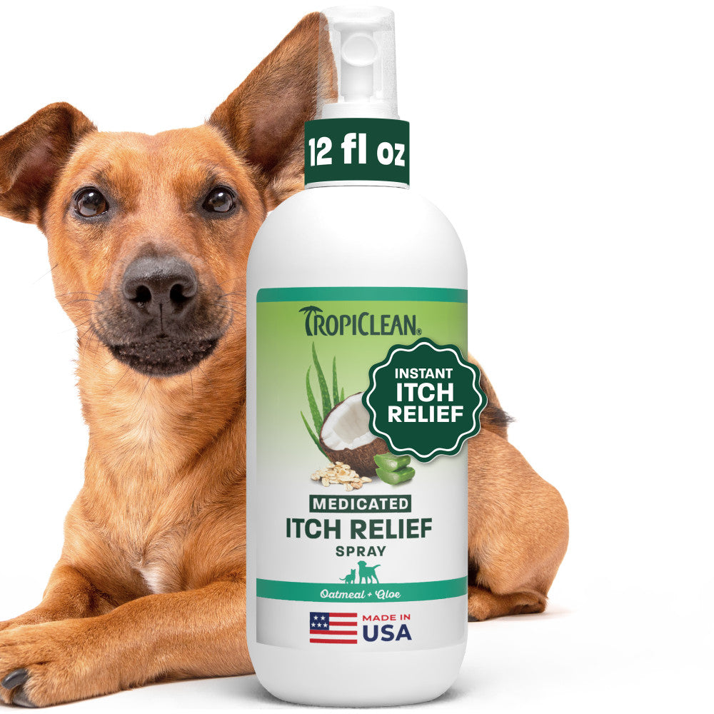 LIFESPAN LS RICHGEL 美容液 50g Oatmeal & Aloe Itch Relief Spray for Dogs & Cats | TropiClean
