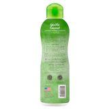 TropiClean Gentle Coconut Hypoallergenic Puppy and Kitten Shampoo, image of back of bottle