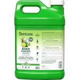 TropiClean shed control shampoo 2.5 gallon front.