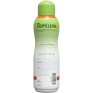 TropiClean Thick double coat shampoo back