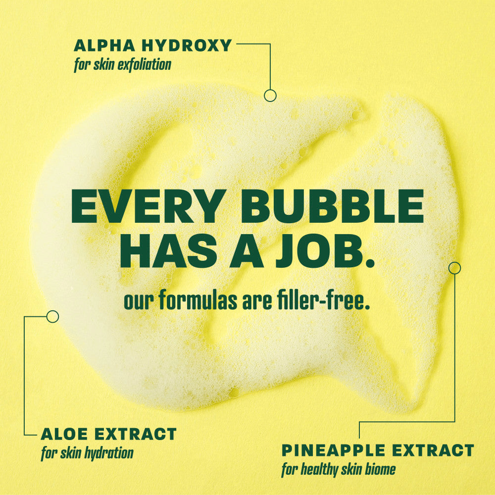 Every bubble has a job.
