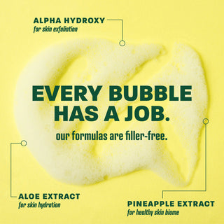 Every bubble has a job.