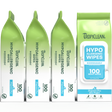 TropiClean hypoallergenic wipes 4 pack on white background
