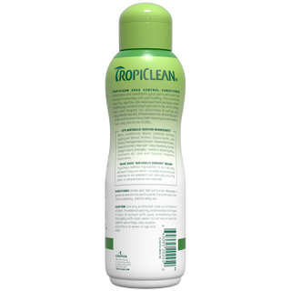 TropiClean shed conditioner bottle back