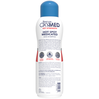 TropiClean OxyMed Vet Strength Hot Spot Medicated Dog Shampoo, 20oz