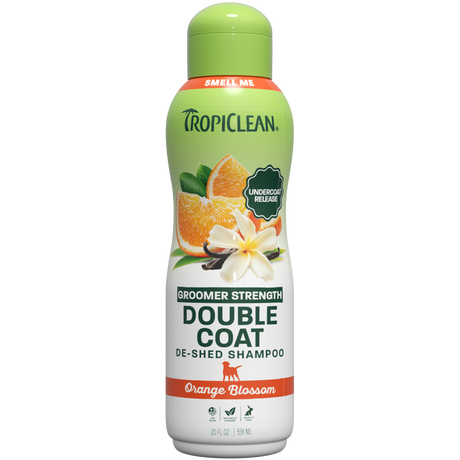 TropiClean Thick double coat shampoo front
