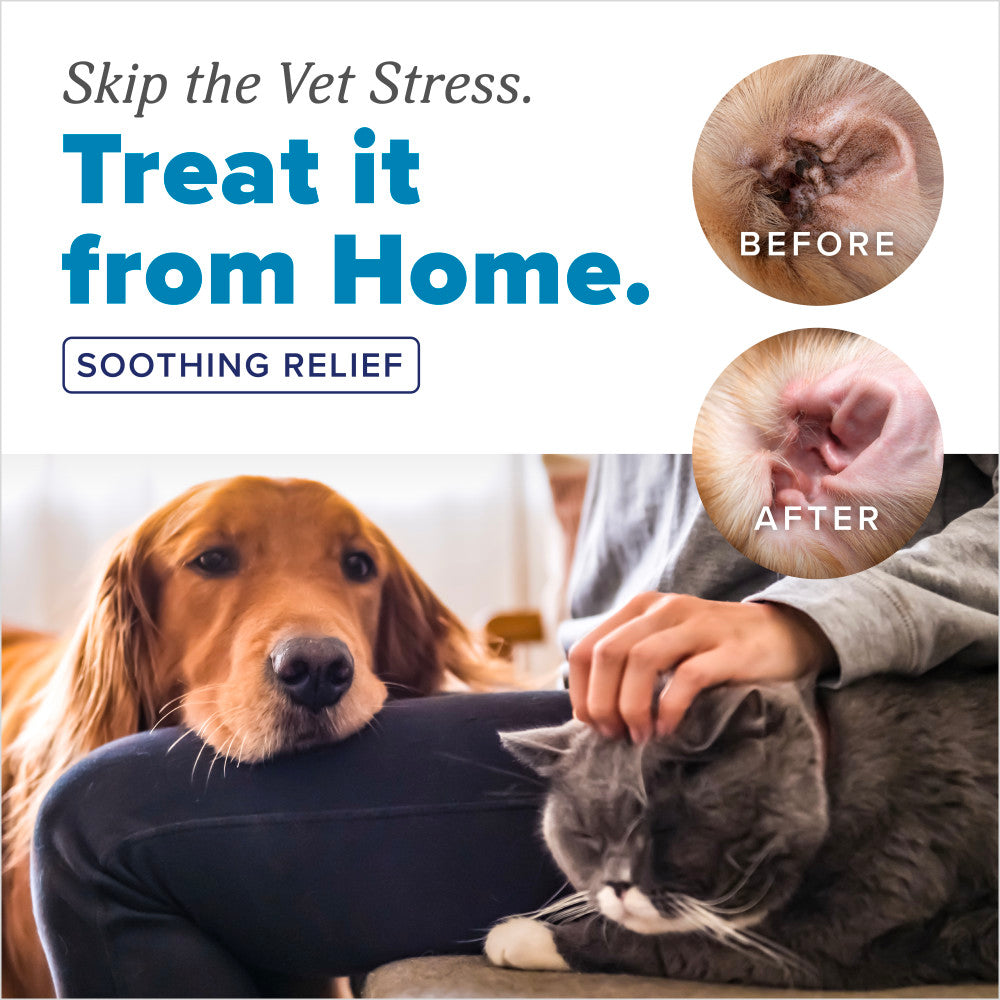 TropiClean Home Vet Ear Mite Treatment for Pets