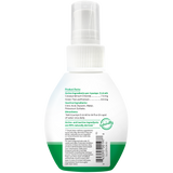 TropiClean Fresh Breath Dog Dental Water Additive Concentrate, image of back of bottle