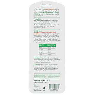 TropiClean Fresh Breath gel kit back