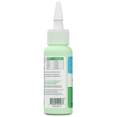 TropiClean Fresh Breath Dental gel bottle back