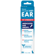 TropiClean HomeVet Medicated Dog Ear Drops, front of 2oz package