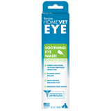TropiClean HomeVet Soothing Eye Wash for Dogs & Cats, front of package