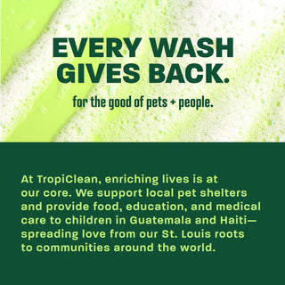 Every wash gives back.
