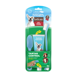 Fresh Breath Enticers Smoked Beef Brisket Oral Care Kit by TropiClean, front of package