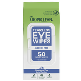 TropiClean Tearless Eye Wipes, 50ct