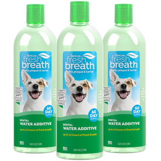 Fresh Breath by TropiClean Oral Care Water Additive for Pets