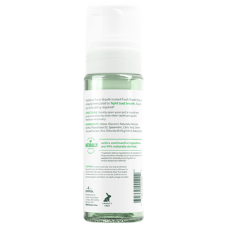 TropiClean Fresh Breath foam back