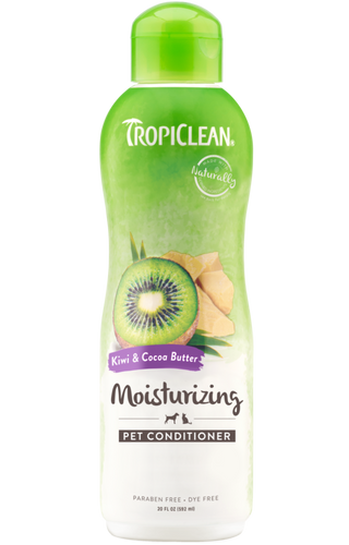 TropiClean Kiwi & Cocoa Butter Moisturizing Conditioner for Pets, 20oz