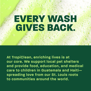 Every wash gives back.